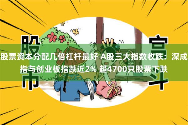 股票资本分配几倍杠杆最好 A股三大指数收跌：深成指与创业板指跌近2% 超4700只股票下跌